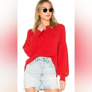 NWT Vince 100% cashmere sweater in Poppy, small